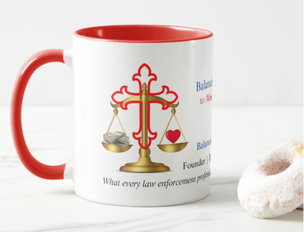 Focus on Christ - Mug - Balancing the Badge
